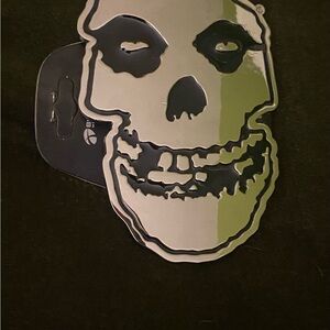 Misfits Logo Reflective Metal Belt Buckle